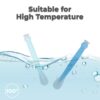 Premium Safe Feed Silicone Baby Feeding Spoon Set - BPA Free