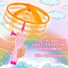 3 in 1 Unicorn Flying Saucer Toy for Kids - Rocket, Slide & Spin