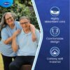 Eco-Friendly Adult Diaper Pants, Medium, 60 Count - Leak Proof & Comfortable