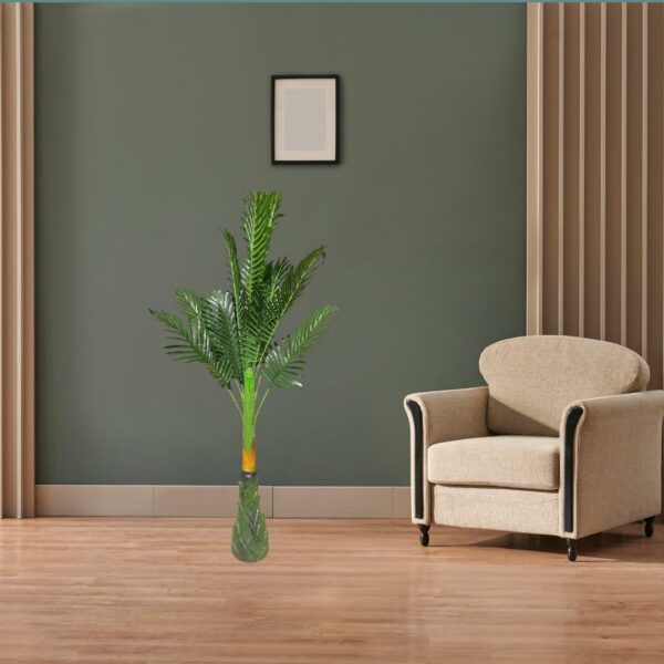 3Ft Artificial Areca Palm Tree - Realistic Indoor/Outdoor Plant - Image 2