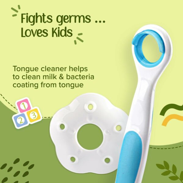 Baby Training Toothbrush Set with Anti-Choking Shield - 3 Pcs - Image 5