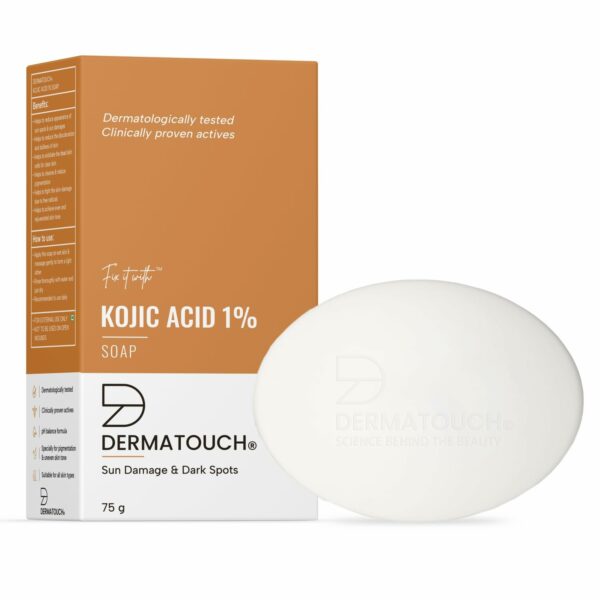 Kojic Acid 1% Soap with Glutathione for Pigmentation & Sun Damage - 75g