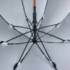 Classic Wooden Umbrella with Large Canopy and UV Protection