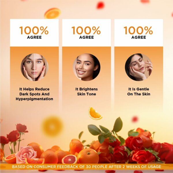 Gulabari Rose Oil & Vitamin C Toner Mist - 200ml | Brightens Skin, Tightens Pores, Alcohol Free - Image 6
