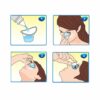 Eye Wash Cup Pack of 2 & Neti Pot for Sinus Relief