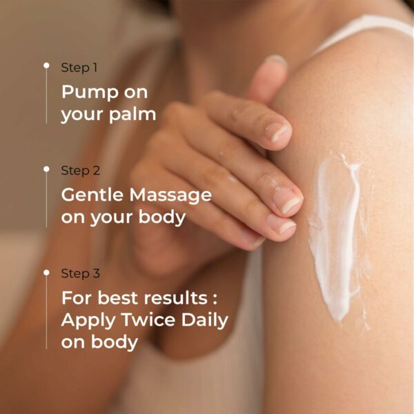 Deep Nourish Body Lotion for Dry Skin - 400ml, 72h Moisturisation - Image 4