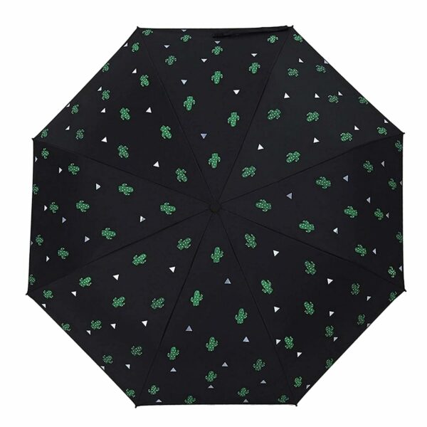 Compact 3-Fold Travel Umbrella - Auto Open/Close, Lightweight