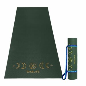 Extra Thick 6MM TPE Yoga Mat for Men & Women - Non-Slip & Versatile