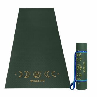 Extra Thick 6MM TPE Yoga Mat for Men & Women - Non-Slip & Versatile