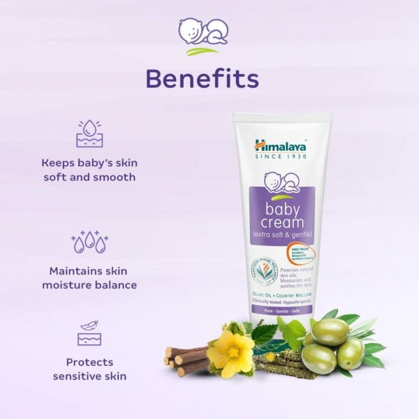 Nourishing Baby Cream for Dry Skin - 200ml Moisturizer - Image 4
