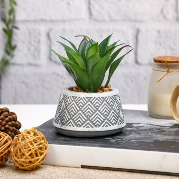 Small Ceramic Miniature Artificial Flower for Home & Office D?cor - Image 2