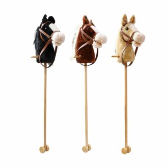 Handcrafted Hobby Horse with Sounds - Portable Toy for Kids