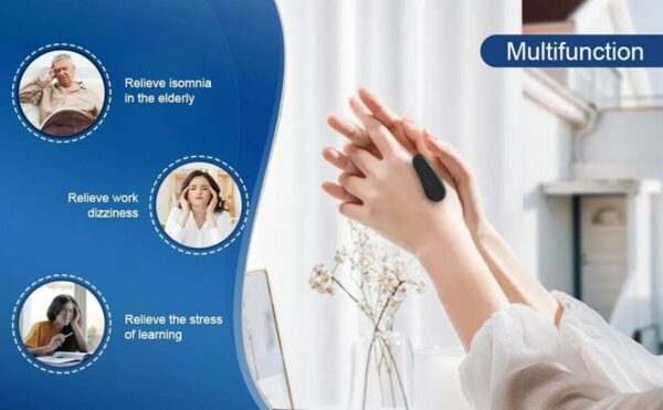Portable Acupressure Clip for Migraine and Tension Relief (2 Pcs) - Image 4