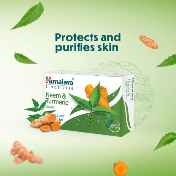 Neem and Turmeric Soap - 500g Value Pack for Skin Care - Image 3