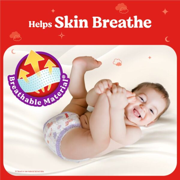 Adjustable Tape Style Diapers for Newborns - 72 Pack - Image 6
