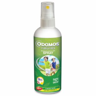 Odomos Naturals Mosquito Repellent Spray - 100 Ml, Natural & Long-Lasting