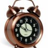 Loud Twin Bell Alarm Clock for Heavy Sleepers with Backlight