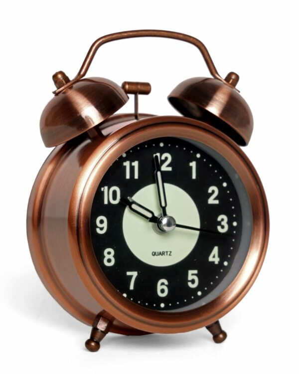Loud Twin Bell Alarm Clock for Heavy Sleepers with Backlight - Image 2
