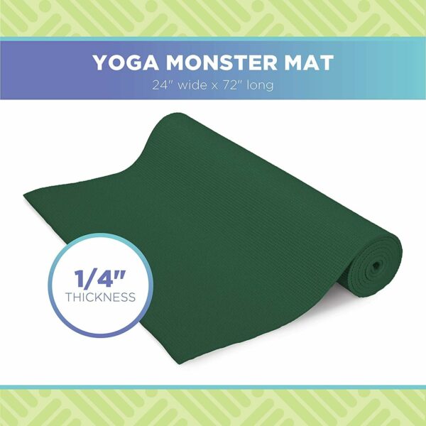 Eco-Friendly Non-Slip Yoga Mat for Men & Women - 4mm Thick - Image 5