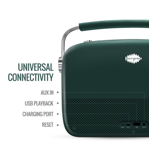 Portable Music Player with 5000 Songs, FM/BT/AUX Support - Image 3