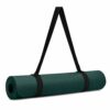 Eco-Friendly 4mm Yoga Mat with Carry Strap for Home & Outdoor