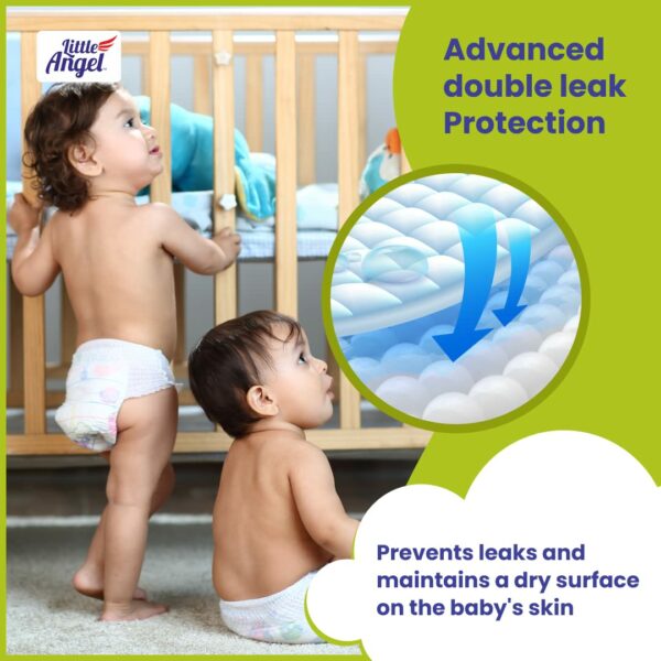 Extra Large Baby Diaper Pants - 112 Count, 12 Hours Protection - Image 5