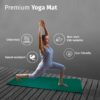 Eco-Friendly 4mm Yoga Mat with Carry Strap for Home & Outdoor