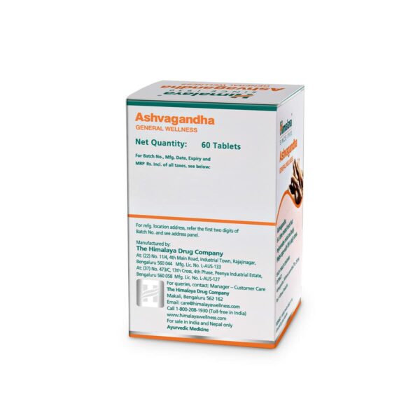 Ashwagandha Wellness Tablets for Stress Relief & Energy - 60 Tablets - Image 2
