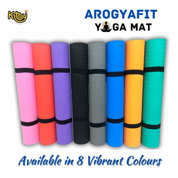 EVA Yoga Mat with Cover - 4mm Anti-Slip, Durable, Easy to Clean - Image 4