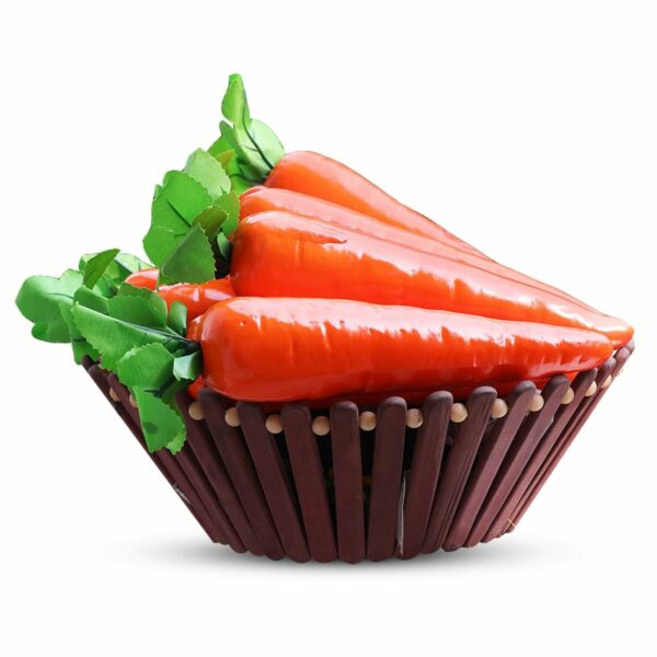 Hanging Artificial Carrot Decoration - Pack of 2 - Image 5