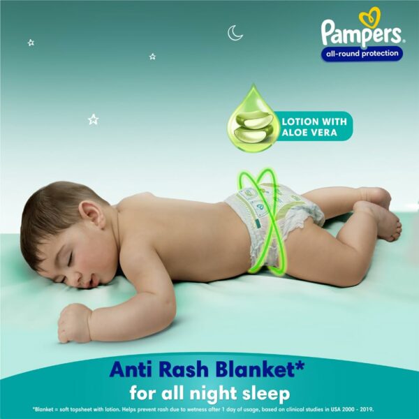 Pampers All Round Protection Pants, Large, 64 Count, Anti-Rash - Image 3