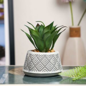 Small Ceramic Miniature Artificial Flower for Home & Office D?cor