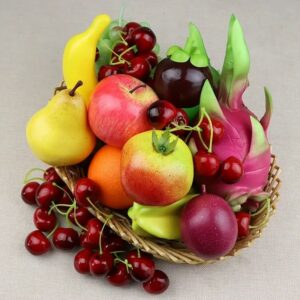 Set of 10 Artificial Fruits for Baby Photoshoot & Decor