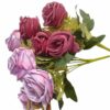 2 Pcs Artificial Rose Flowers Bunch for Home Decoration