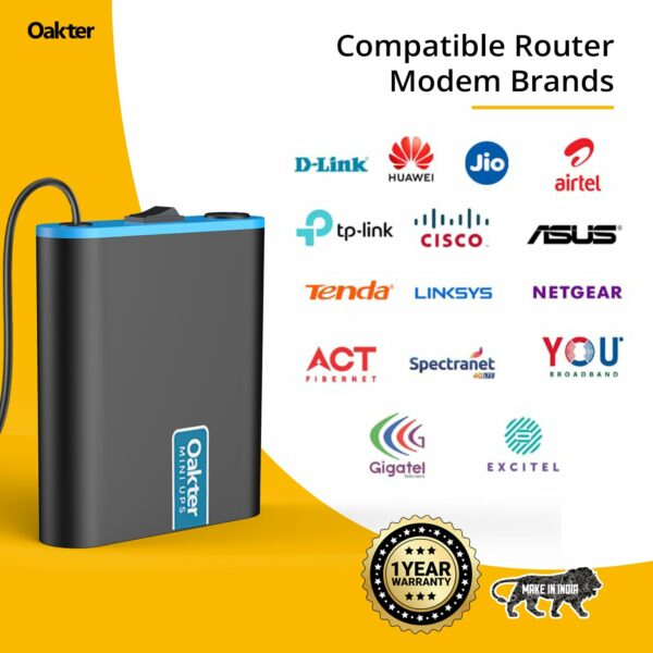 Mini UPS for 12V WiFi Router | 4 Hours Power Backup - Image 5
