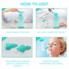 300ML Sinus Rinse Bottle for Adults & Kids - Nasal Irrigation with 2 Nozzles