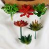 6 Pcs Artificial Succulent Heads for Home & Office Decor