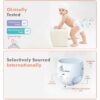 Premium Feather Diaper M Size for Babies 7-12 kgs - 48 Pack