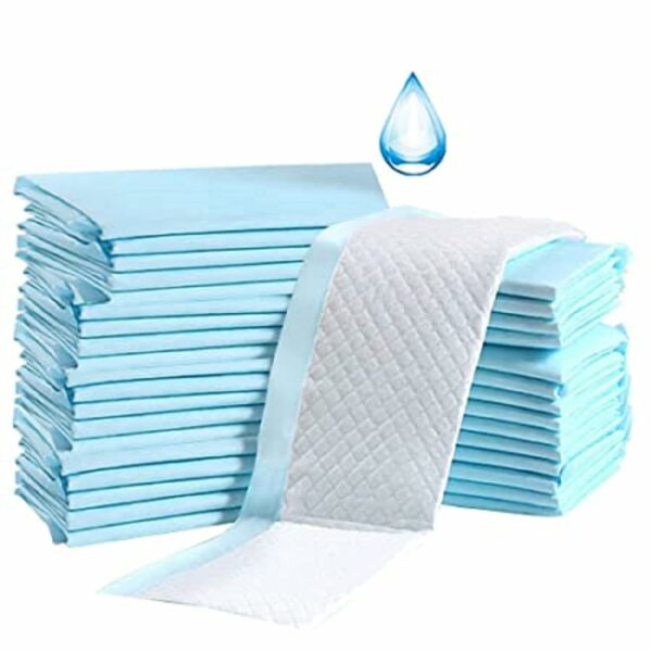Super Absorbent Underpads for Adults - Large 60x90 cm, Pack of 30