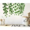 Artificial Money Plant Leaf Garland - 6ft Wall Hanging Decor