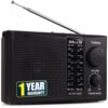 Portable 4 Band FM Radio with Bluetooth Speaker & MP3 Player