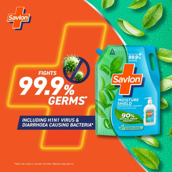 Moisture Shield Germ Protection Liquid Handwash 1.35L - 99.9% Germ Protection - Image 2