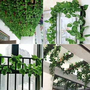 Pack of 8 Artificial Creepers for Home and Party Decor - 6ft Each