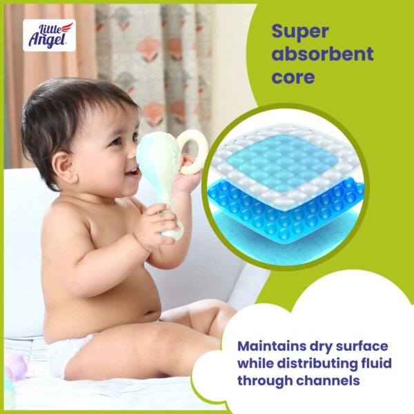 Extra Large Baby Diaper Pants - 112 Count, 12 Hours Protection - Image 2