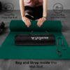 Eco-Friendly 6mm Anti-Skid Yoga Mat with Carry Bag & Strap