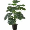 Artificial Monstera Plants - 26 Inch Faux Palm Leaves for Decor