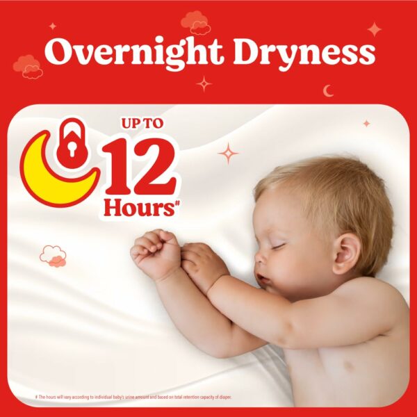 Adjustable Tape Style Diapers for Newborns - 72 Pack - Image 2