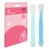 Premium Safe Feed Silicone Baby Feeding Spoon Set - BPA Free