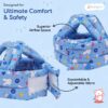 Baby Head Safety Helmet for Crawling & Walking - Light Blue
