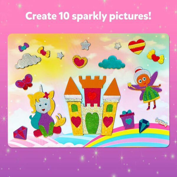 Foil Fun Craft Kit - Unicorns & Princesses for Kids 4-9 - Image 6